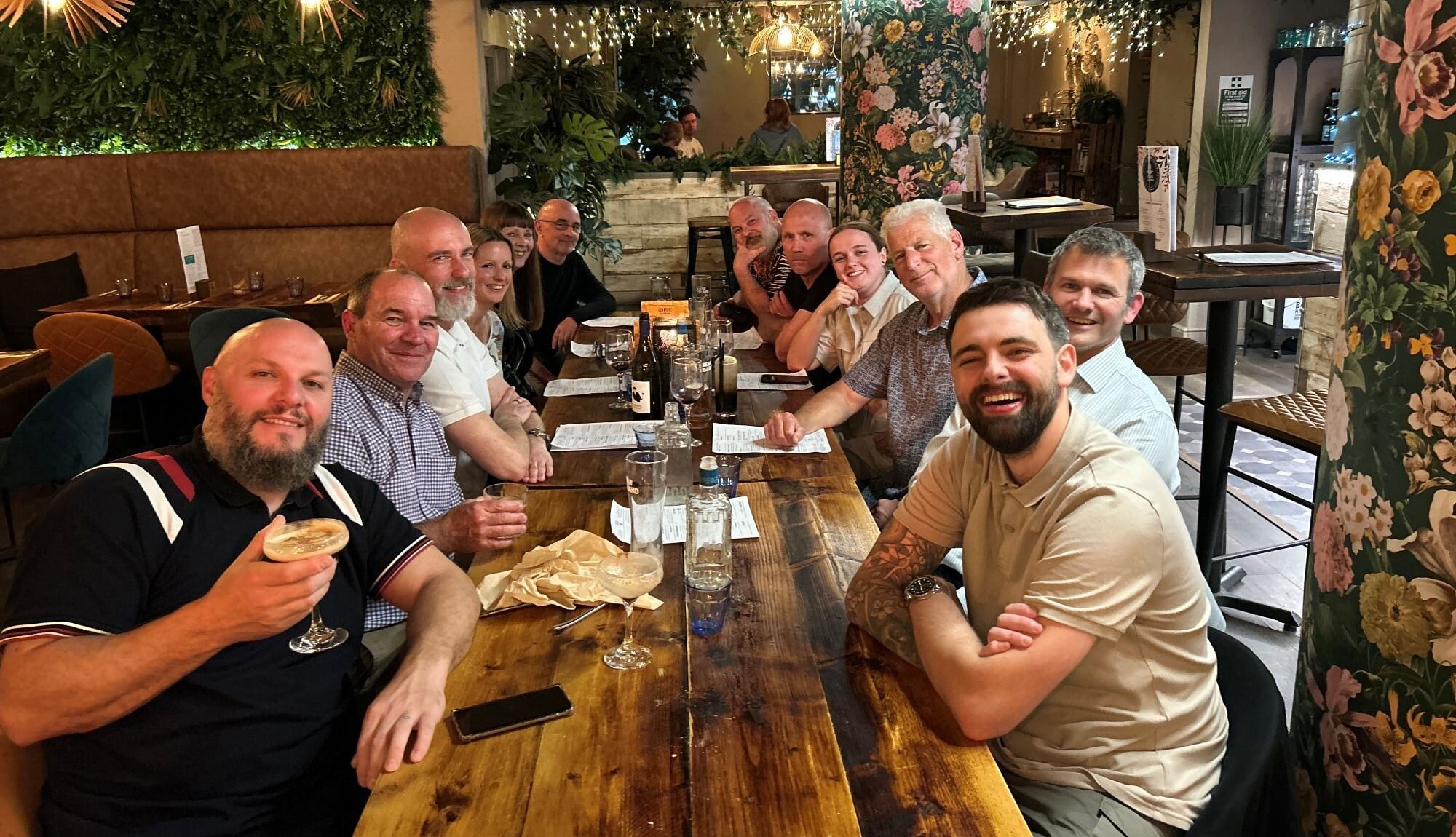 The SiteZone Team at their Summer Party