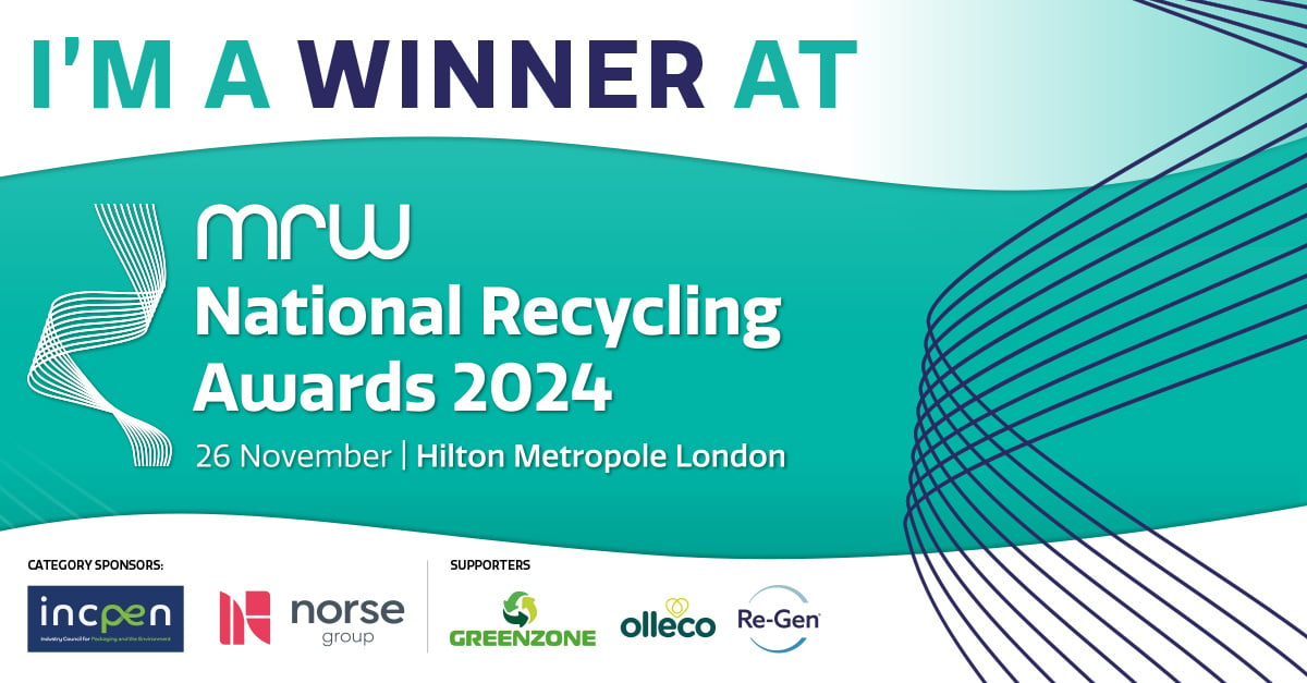 RCV Smart Loader was recognised for its Innovation in Recycling & Vehicles.