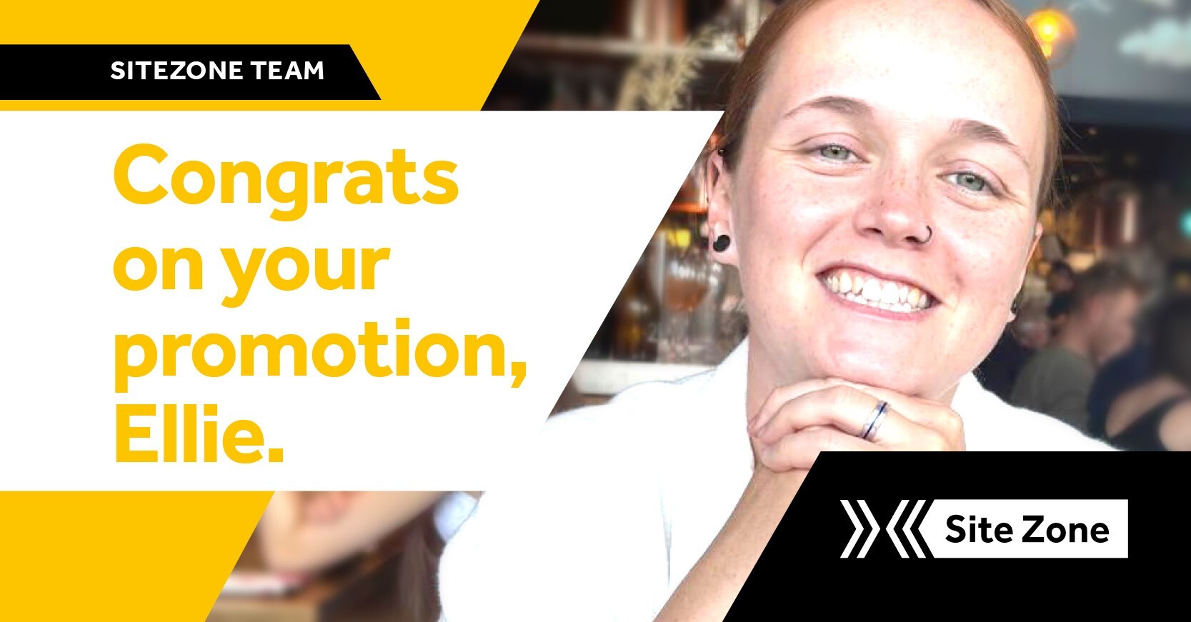 Ellie is promoted to Management Accountant